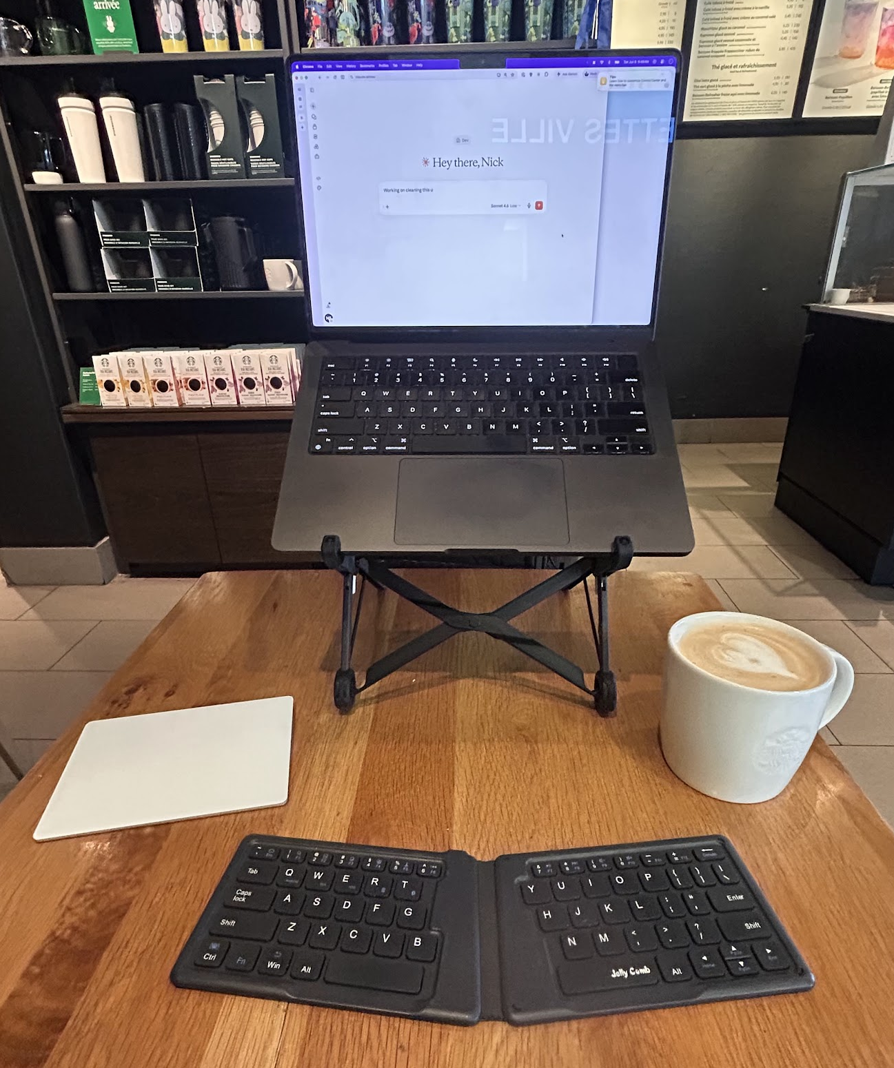 my remote work setup